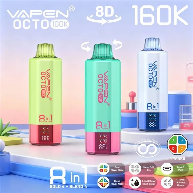 Vapen Octo 160K Puffs price