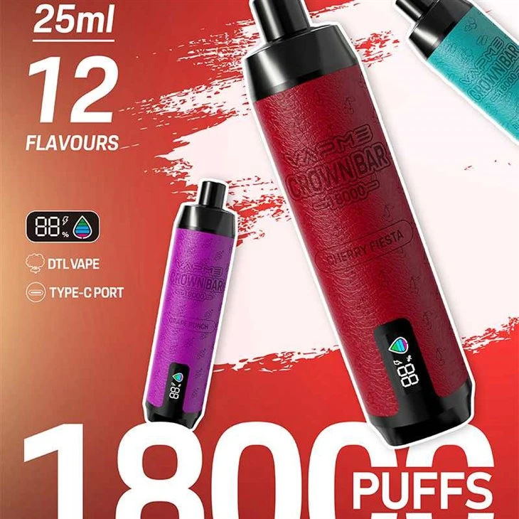 VAPME CROWN BAR 18000 PRO MAX VAPE
