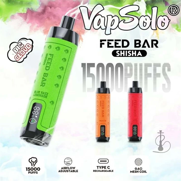 Original-Vapsolo-E-Cigarette-Newest-Arrival-Al-Digital-Fakher-Shisha-15000-Puffs-15K-Disposable-Vape_Vapsolo FEED BAR 15000 Original-Vapsolo-E-Cigarette-Newest-Arrival-Al-Digital-Fakher-Shisha-15000-Puffs-15K-Disposable-Vape_Vapsolo FEED BAR 15000