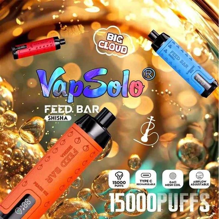Vapsolo FEED BAR SHISHA 15000 Vapsolo FEED BAR SHISHA 15000
