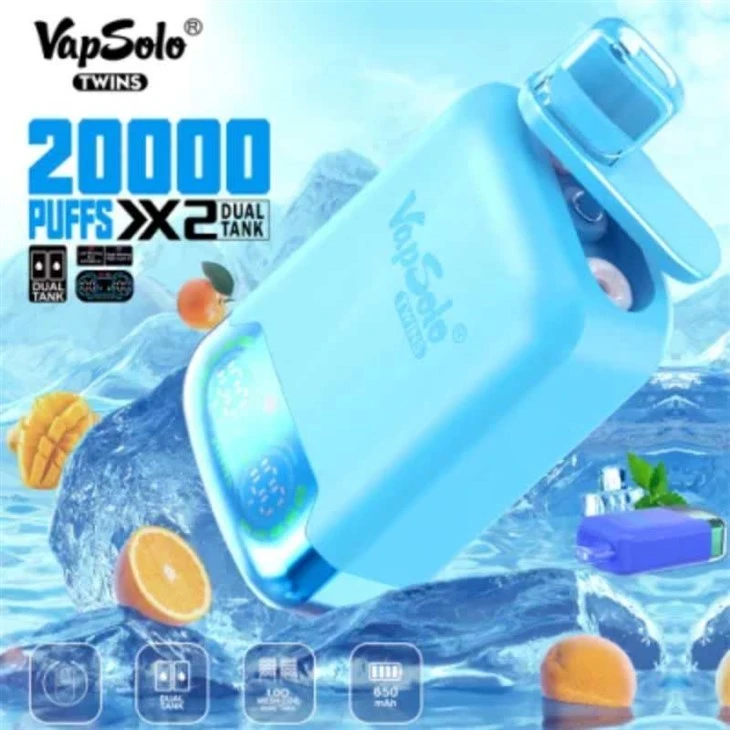 VapSolo Twins 20K Puffs VapSolo Twins 20K Puffs