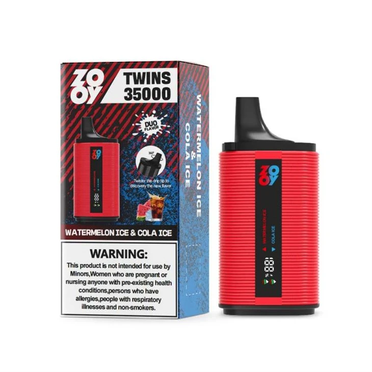 ZOOY TWINS 35000 Puffs Dual Flavor ZOOY TWINS 35000 Puffs Dual Flavor